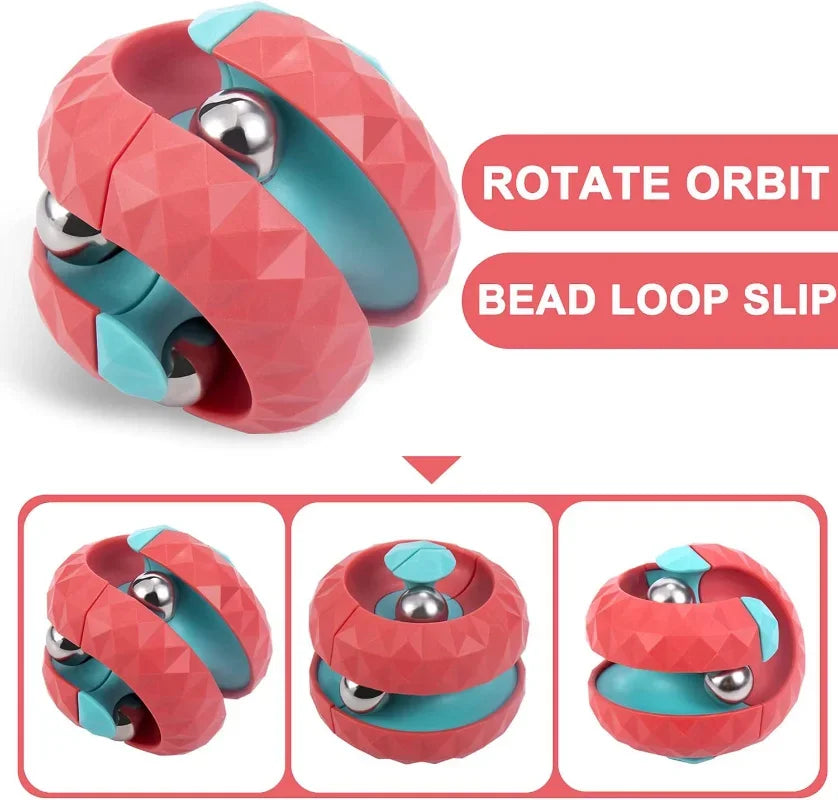 Orbit Ball Fidget Toy – Sensory Spinner for Teens and Adults