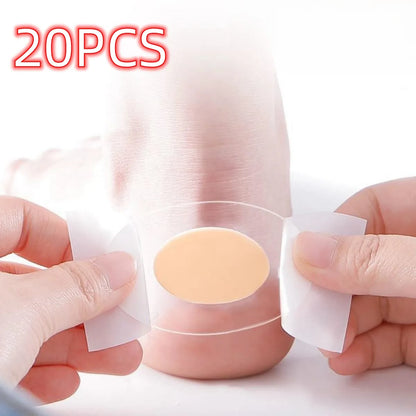 Heel Cushion Pads for Shoes – Adhesive Heel Protectors, 20 or 30 Pack