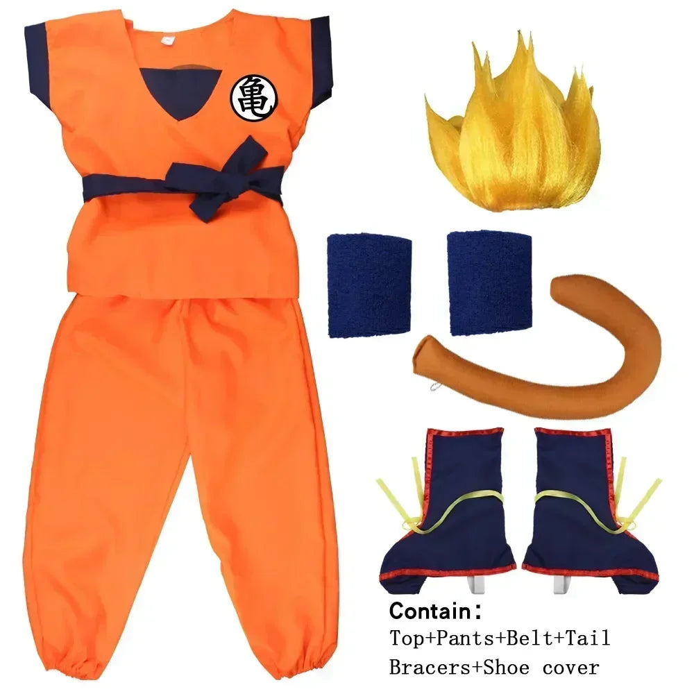 Anime Martial Arts Costume – Kids & Adult Cosplay Outfit