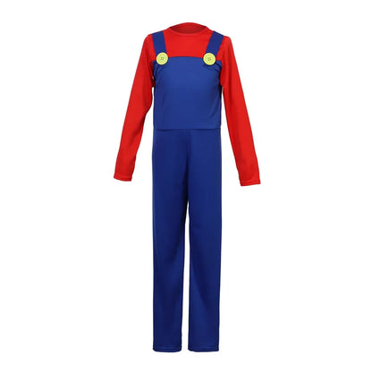 Kids Game Costume – Jumpsuit, Hat, Gloves & Beard Set