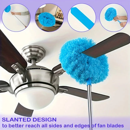 Ceiling Fan Duster – Reusable Microfiber Cleaning Brush