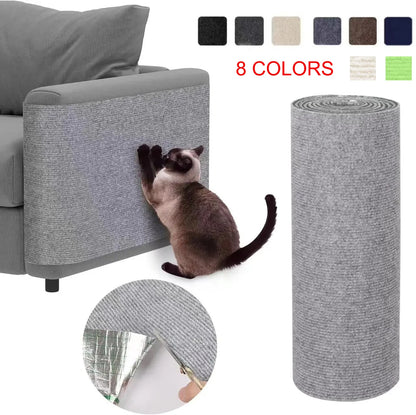 Cat Scratching Mat – Self-Adhesive Sofa & Wall Scratch Pad
