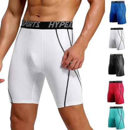 Men's Compression Shorts for Running Gym Workout and Training