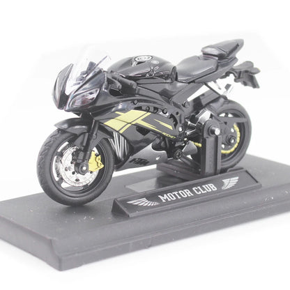1:18 Home Children Plastic Car Decor Off-road Vehicle Collection Office Model Toy Diecast Motorcycle Simulation Portable