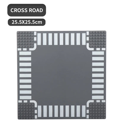 Base Plate 32*32 Building Block Sets City View Traffic Road Figures Construction Toys Bricks Dots Plastic Baseplates For Youths