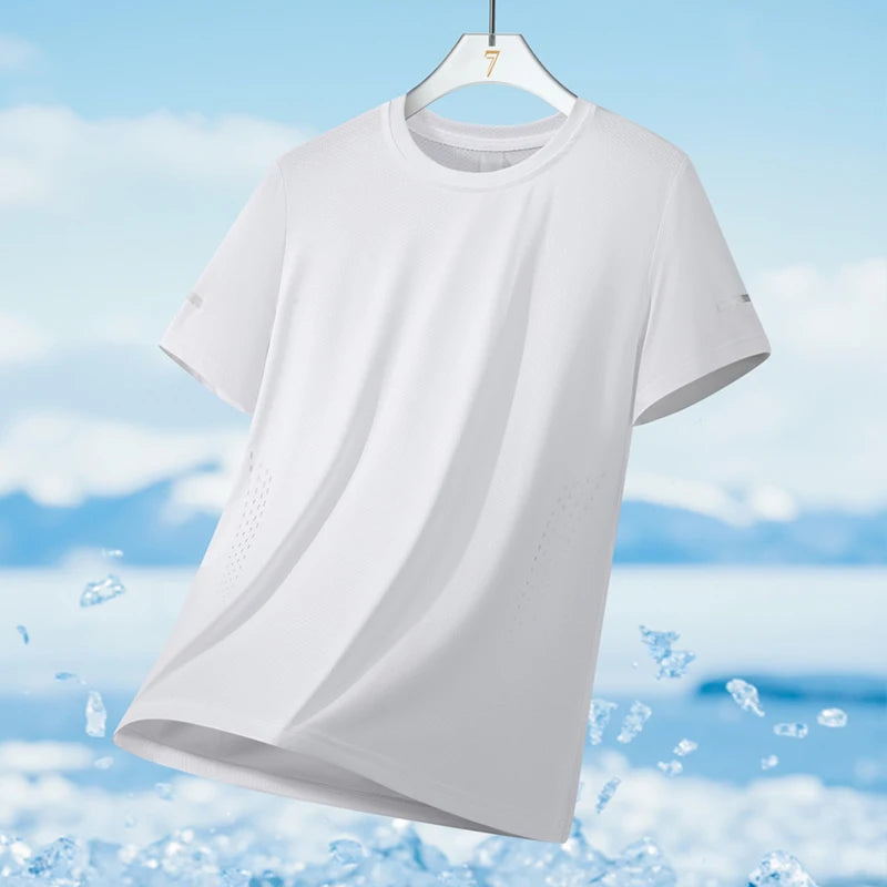 Men's Running Shirt – Quick Dry Breathable Sports T-Shirt