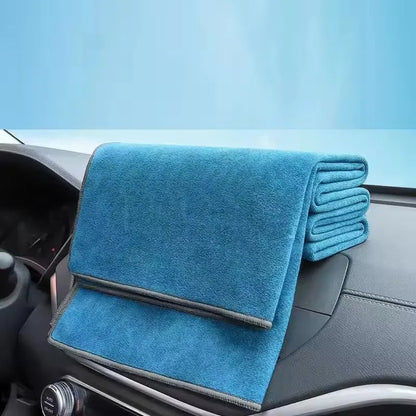 Microfiber Car Cleaning Towel Soft Double Layer Drying Cloth