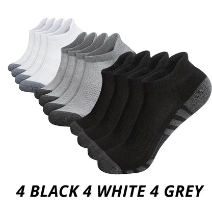 12 Pairs Men's Breathable Mesh Socks – Low Cut Sports & Casual Socks