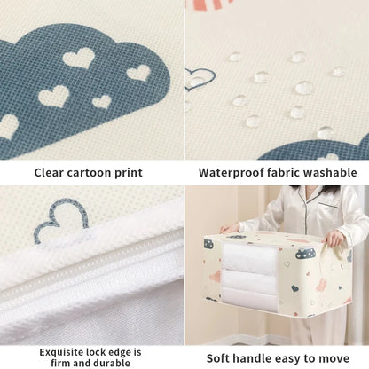 Quilt Storage Bag – Large Clothes Organizer for Home Storage