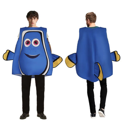 Clownfish Costume for Adults – Funny Cosplay Halloween Party Outfit