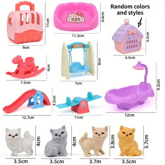 Dog Pretend Play Set – Pet Basket Toy for Kids