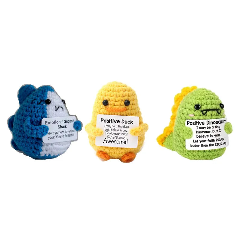 Crochet Plush Doll Potato Hug Pocket Mini Handmade Gift