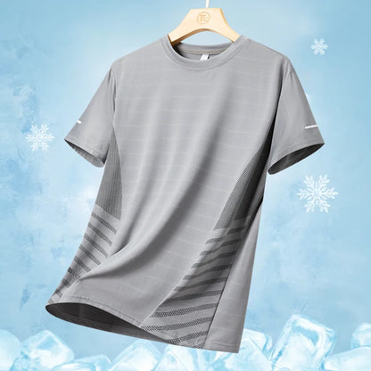 Men's Running Shirt – Quick Dry Breathable Sports T-Shirt