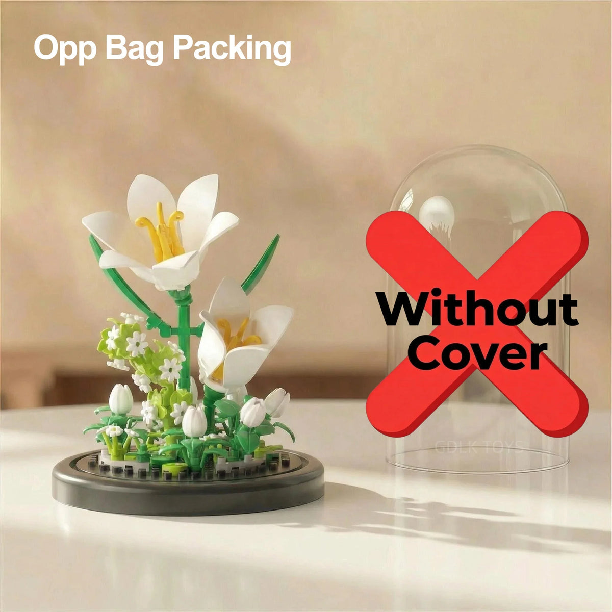 Eternal Flower Bouquet Bonsai Potted Plant Micro Building Blocks Model Home Decoration Puzzle Toys Kids Birthday Christmas Gifts