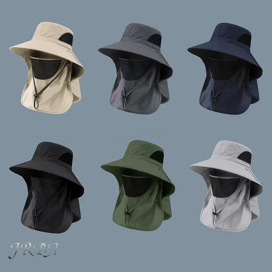 Sun Hat with Neck Flap for Fishing, Hiking & Outdoor Activities