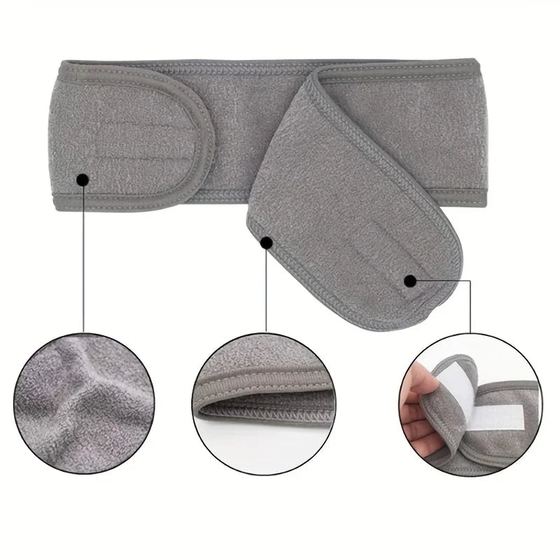 Adjustable Spa Headband for Makeup, Face Wash, Yoga & Shower