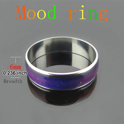 Mood Ring Color Changing Stainless Steel Temperature Ring