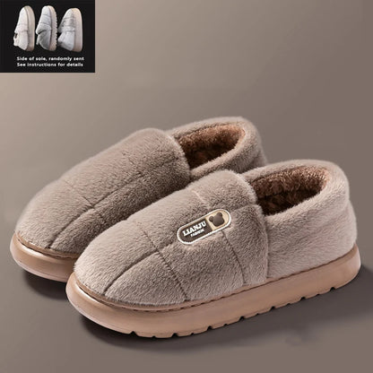 Winter House Slippers – Plush Warm Non-Slip Indoor Shoes