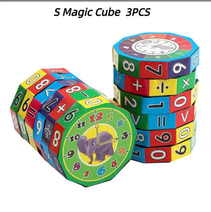 Math Learning Cube for Kids – Arithmetic Counting Educational Toy