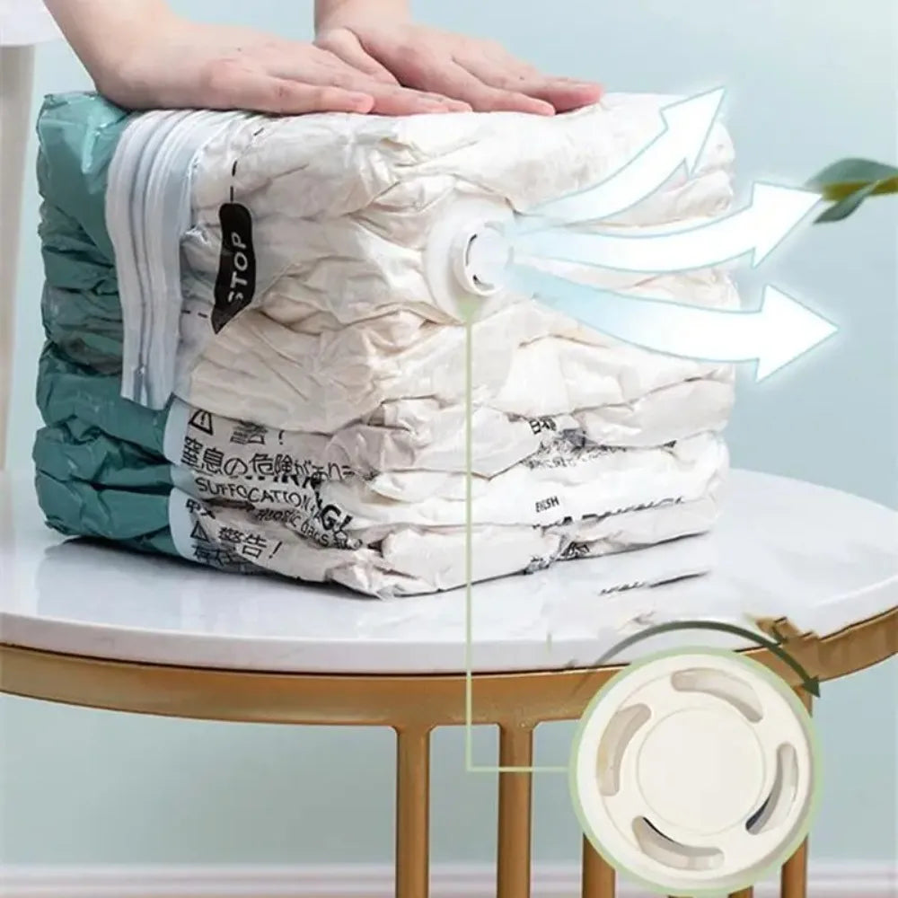 Vacuum Storage Bags – Reusable Compression Storage for Clothes