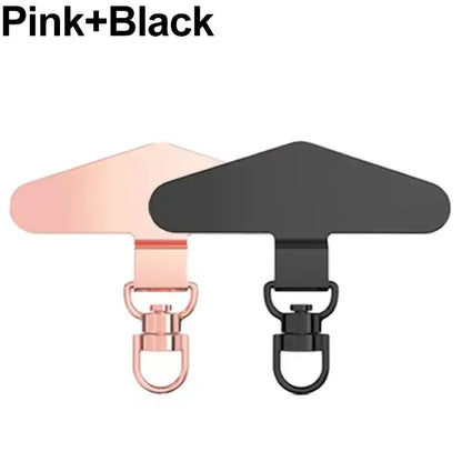 Phone Lanyard Patch – 360° Rotation Metal Tether Tab for Cell Phones