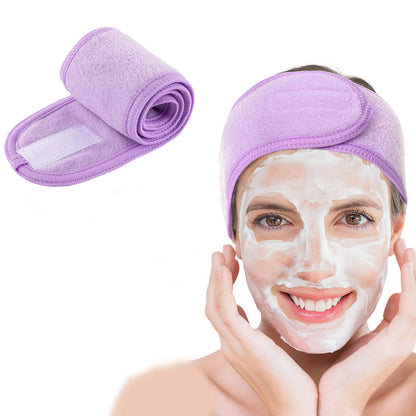 Adjustable Spa Headband for Makeup, Face Wash, Yoga & Shower