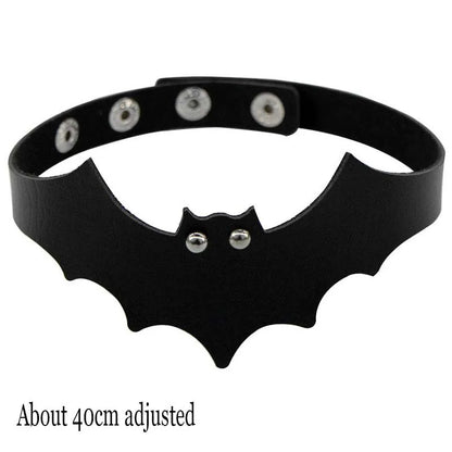Woman Black Punk Choker Collar Necklace Sexy PU Leather Heart Lock Key Spike Chocker Gothic Cosplay Accessories Party Jewelry