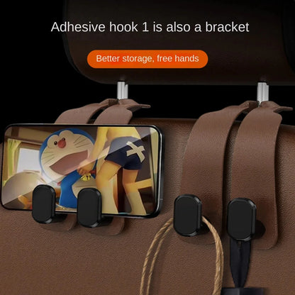 Car Headrest Hook – Universal Seatback Bag Holder