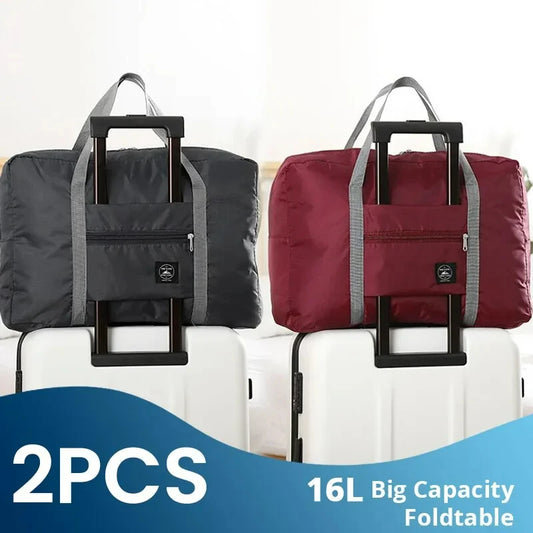 Travel Duffel Bag, Foldable Carry On Weekender Bag
