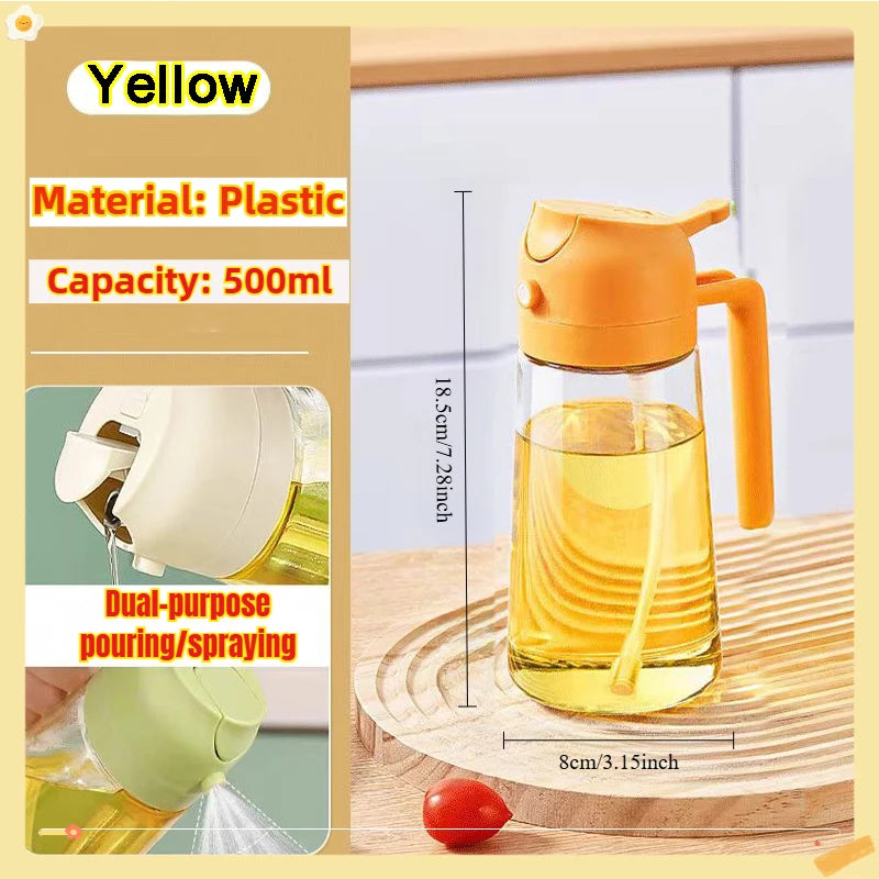 Oil Spray Bottle for Cooking, BBQ, Baking and Roasting