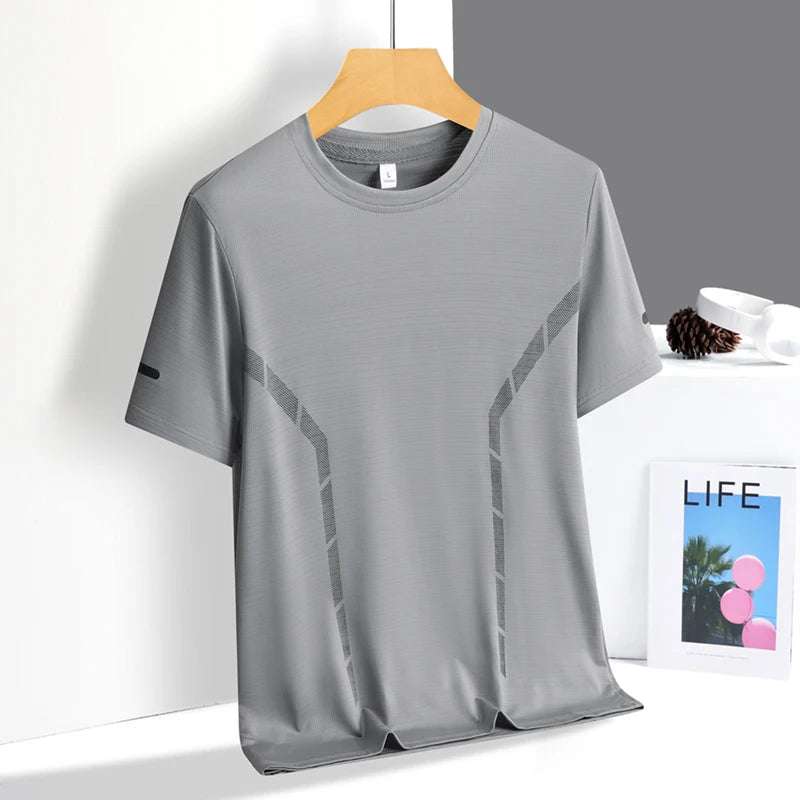 Men's Running Shirt – Quick Dry Breathable Sports T-Shirt