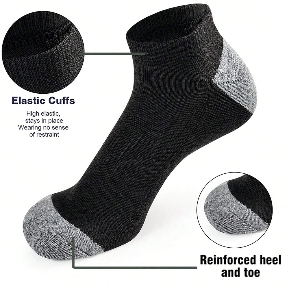 10 Pairs Women's Breathable Casual Socks for Everyday & Outdoor Wear