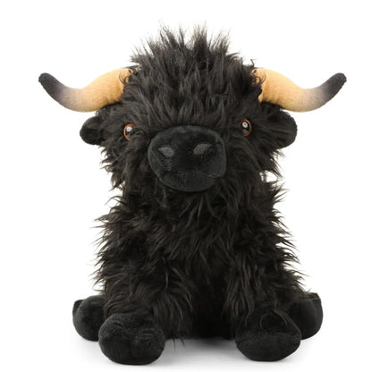 Highland Cow Plush 25cm Soft Stuffed Animal Toy for Kids