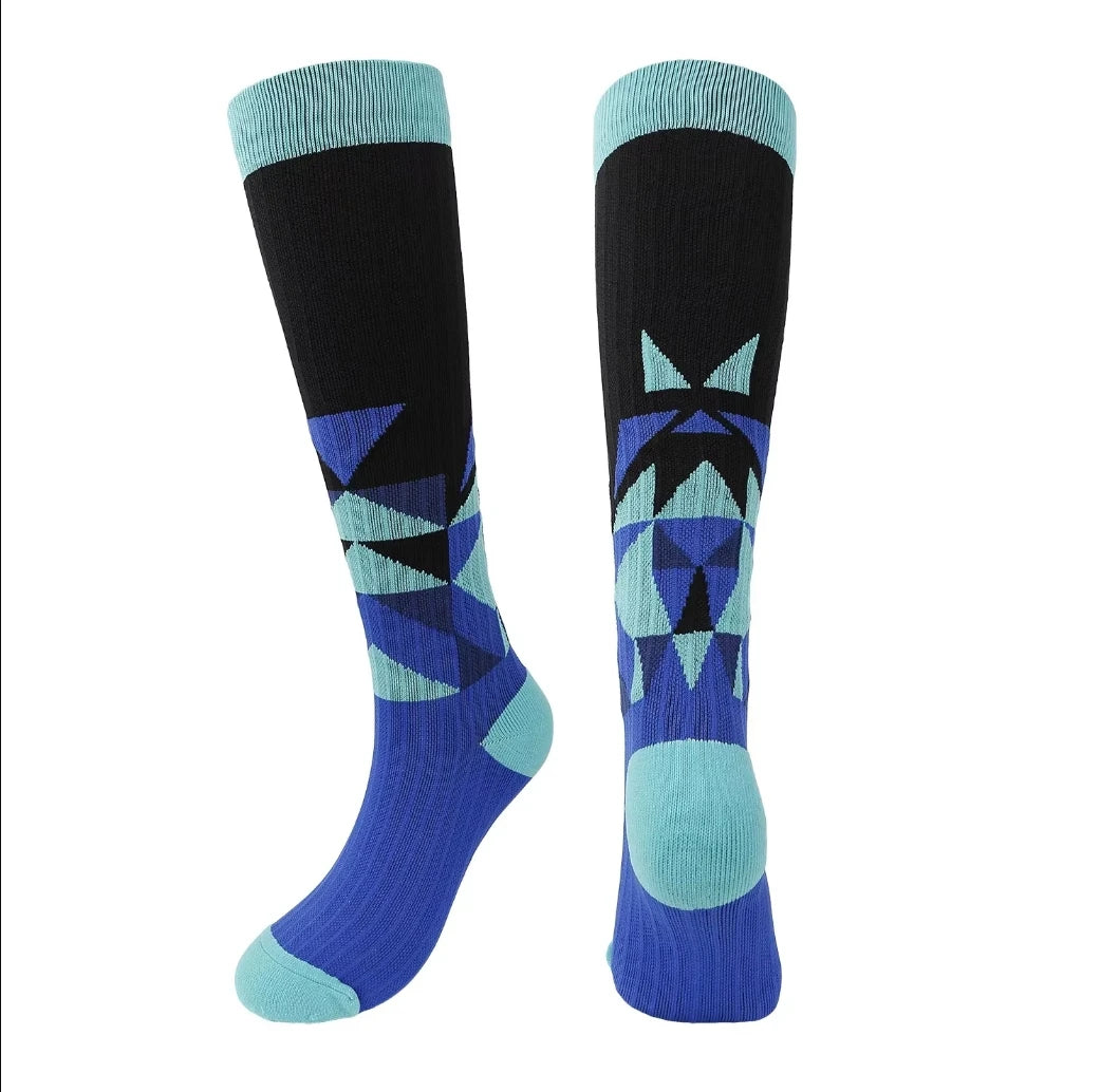 Men's Crew Socks – Breathable Cotton Blend Sports Socks, 5/10 Pairs