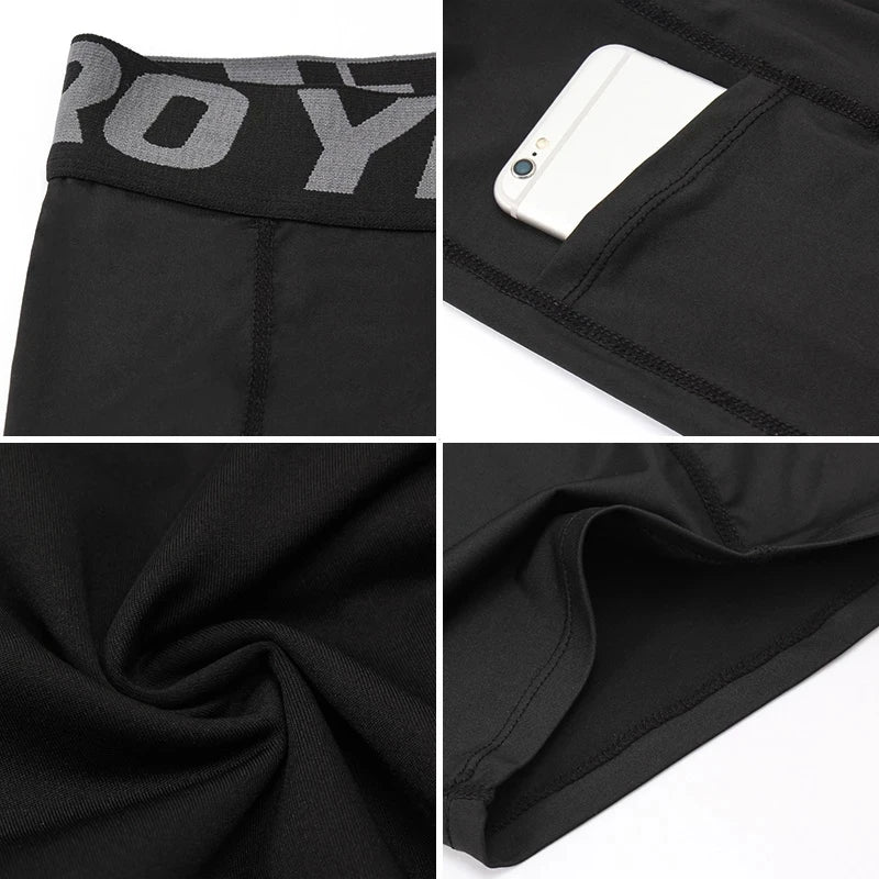 Men's Compression Shorts for Running Gym Workout and Training
