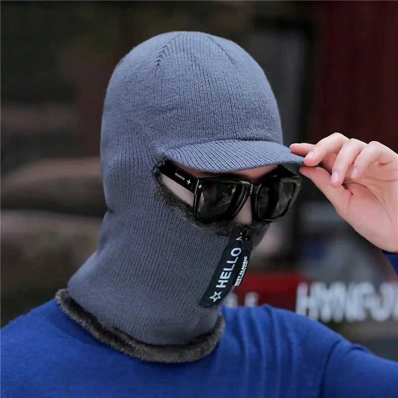 Winter Earflap Hat – Warm Knitted Hat for Men & Women