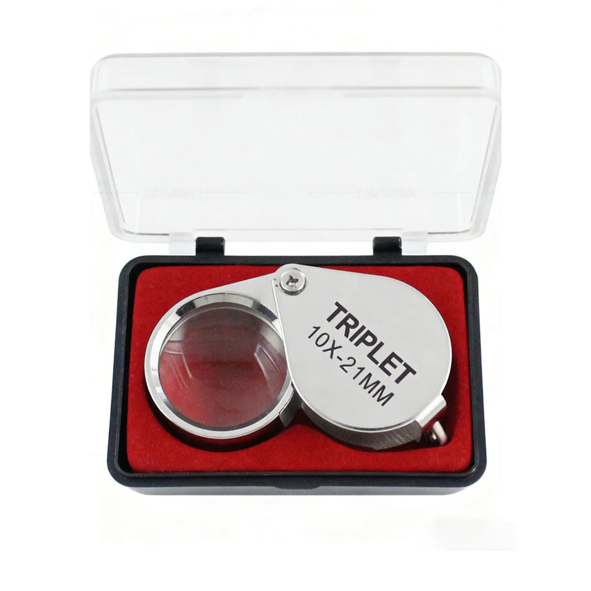 Jewelry Magnifying Loupe – Portable Folding Magnifier for Reading