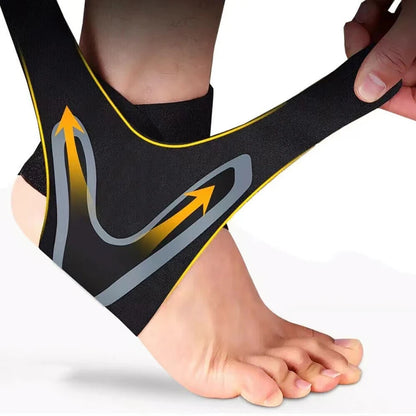 Ankle Brace Support – Adjustable Compression Sleeve for Sports & Running