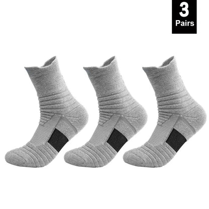 Men's Soccer Socks – Breathable Anti-Slip Sports Socks EU 39-45