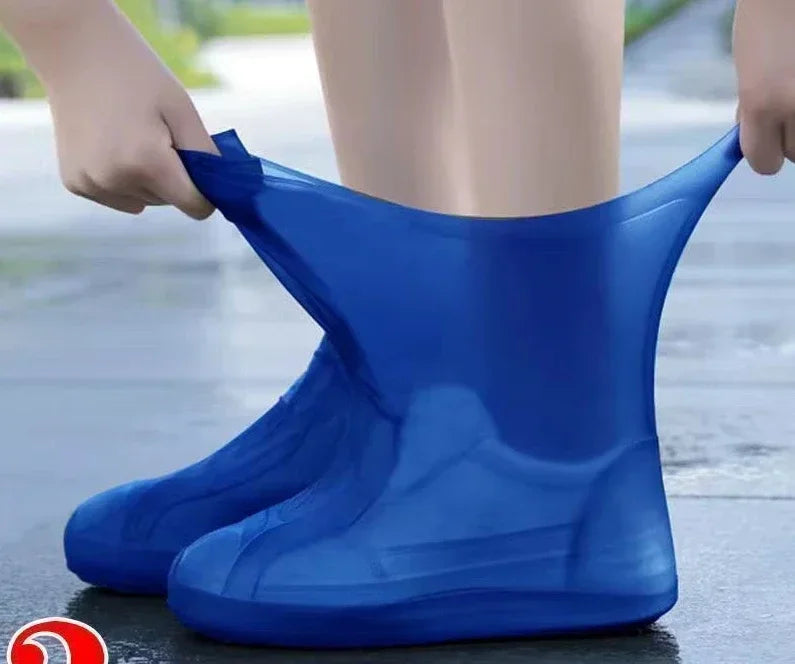 Waterproof Shoe Covers Reusable Rain Overshoes for Adults