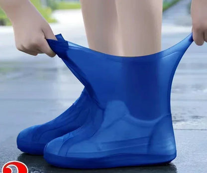 Waterproof Shoe Covers Reusable Rain Overshoes for Adults