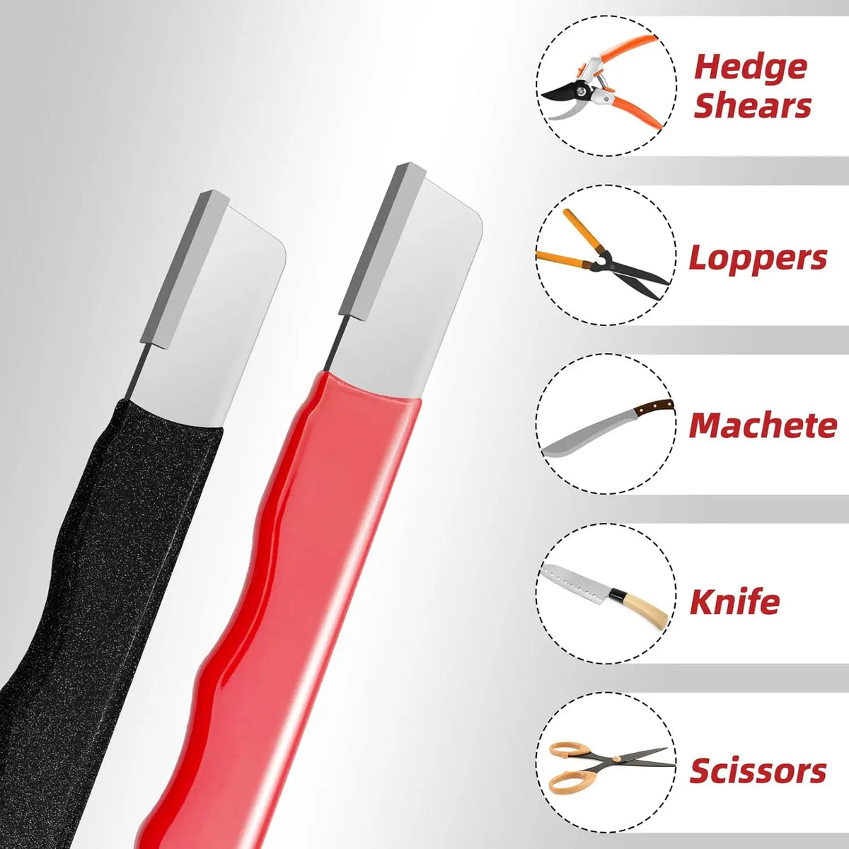 Knife and Scissors Sharpener – Portable Manual Blade Sharpening Tool